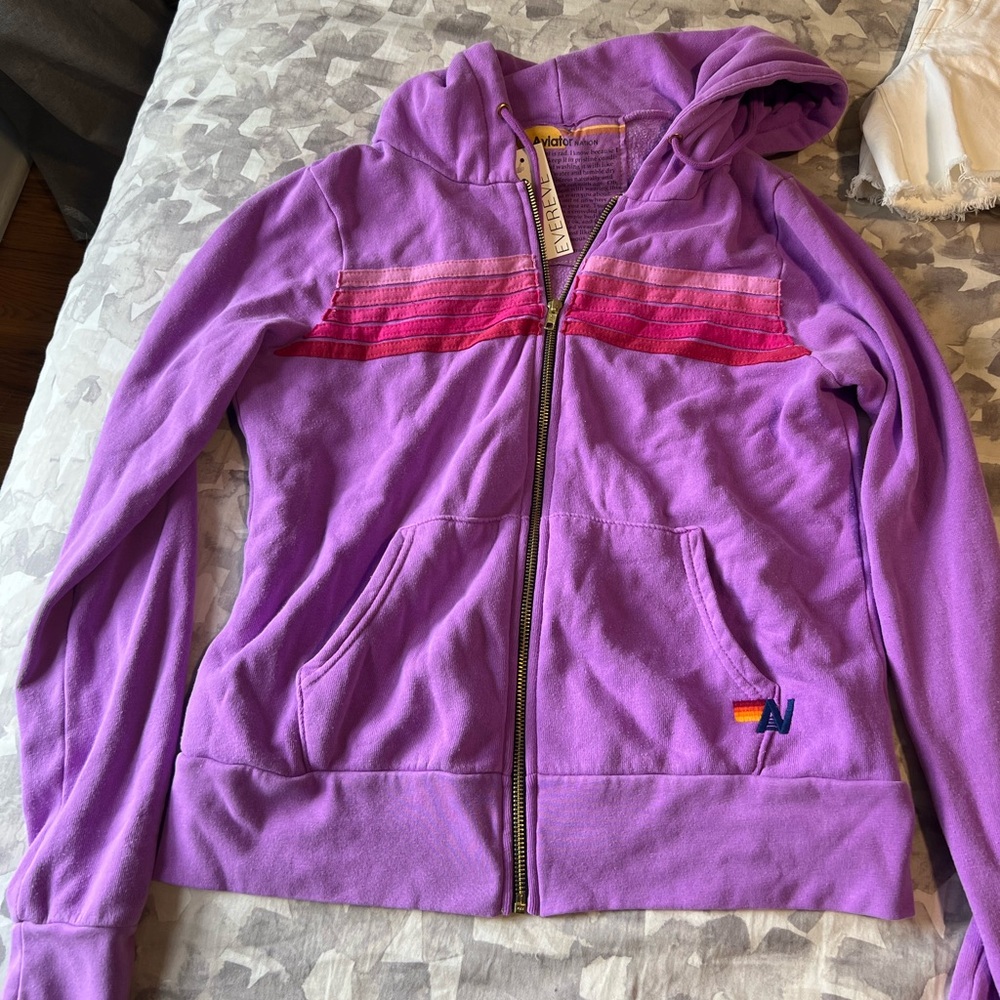 AV aviator nation zip up